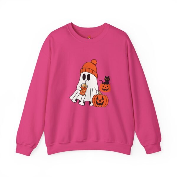 Halloween Ghost Crewneck Sweatshirt, Cozy Unisex Sweatshirt, Cute Ghost Design, Fall Fashion, Halloween Costume - Image 37