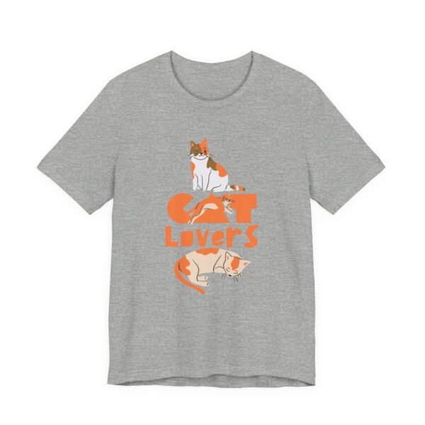Cat Lovers Unisex Tee - Perfect Gift for Cat Parent, Pet Lover's Shirt, Animal Lover Gift, Casual Wear, Cat-Themed Apparel - Image 15