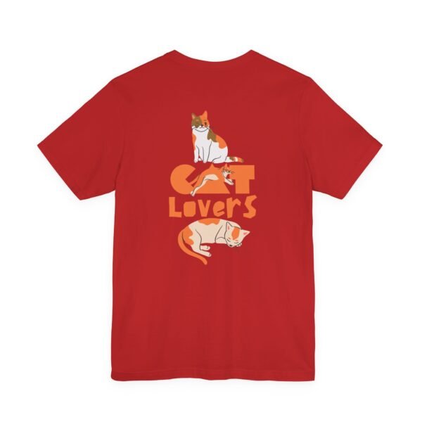 Cat Lovers Unisex Tee - Perfect Gift for Cat Parent, Pet Lover's Shirt, Animal Lover Gift, Casual Wear, Cat-Themed Apparel - Image 36