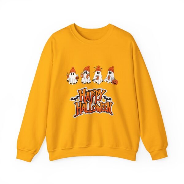 Halloween Ghost Crewneck – Cozy Unisex Fall Sweatshirt - Image 13