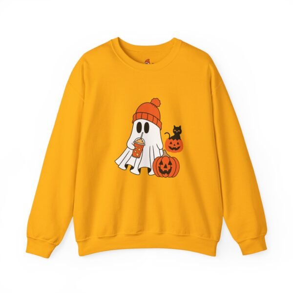 Halloween Ghost Crewneck Sweatshirt, Cozy Unisex Sweatshirt, Cute Ghost Design, Fall Fashion, Halloween Costume - Image 10