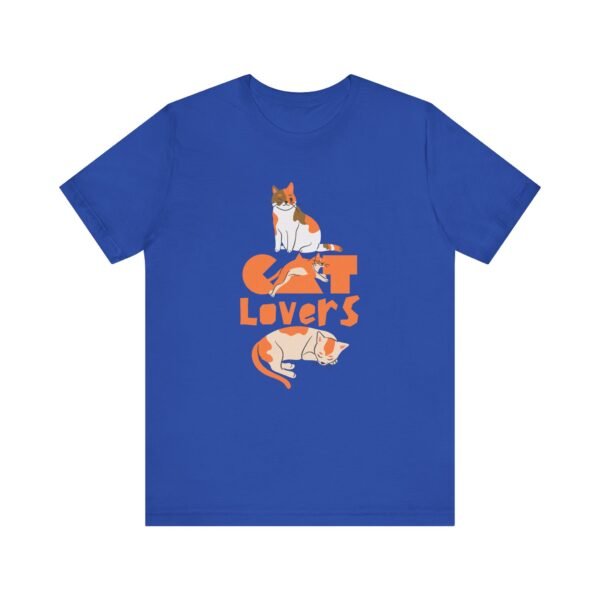 Cat Lovers Unisex Tee - Perfect Gift for Cat Parent, Pet Lover's Shirt, Animal Lover Gift, Casual Wear, Cat-Themed Apparel - Image 17