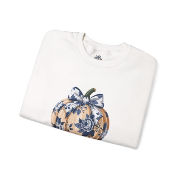 Fall Pumpkin Queen Crewneck Sweatshirt | Cozy Autumn Apparel | Halloween Gift | Seasonal Fashion | Unisex Sweatshirt - Image 6