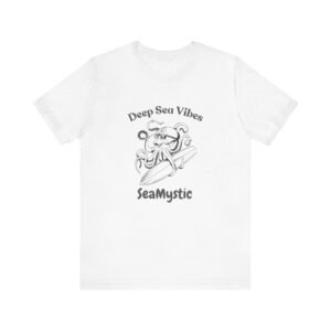 Deep Sea Vibes Unisex Tee | Ocean Lover Apparel, Beach Shirt, Casual Wear, Gift for Adventurers, Sea Theme T-Shirt