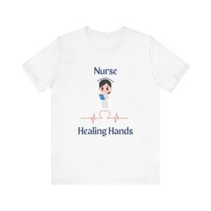 Cute Nurse Healing Hands Tee, Nurse Gift, Healthcare Shirt, Medical Apparel, Appreciation Day Gift, Birthday Present