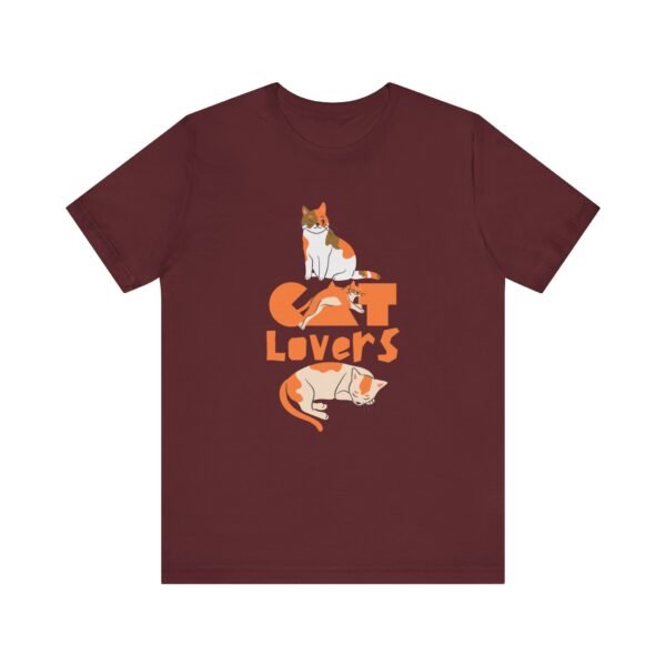 Cat Lovers Unisex Tee - Perfect Gift for Cat Parent, Pet Lover's Shirt, Animal Lover Gift, Casual Wear, Cat-Themed Apparel - Image 29
