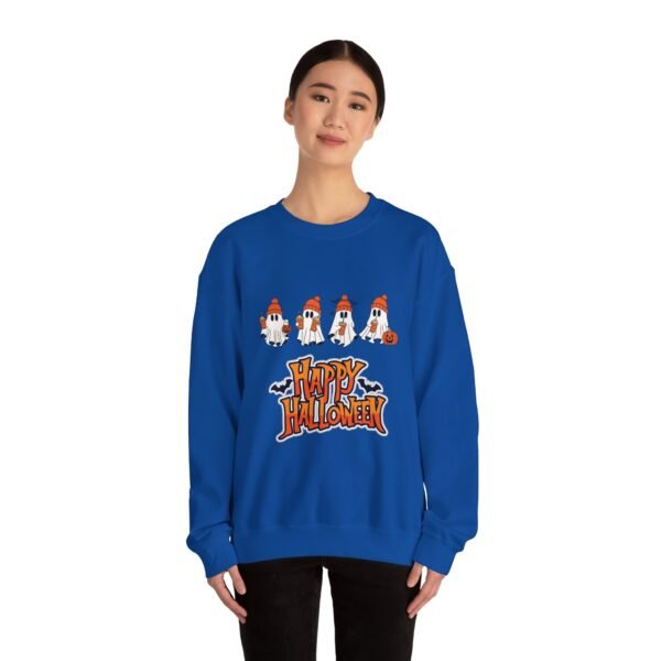 Halloween Ghost Crewneck – Cozy Unisex Fall Sweatshirt - Image 32