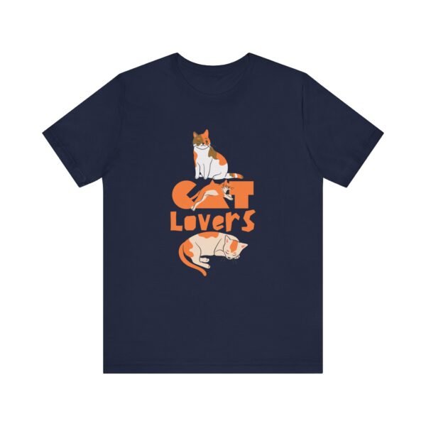 Cat Lovers Unisex Tee - Perfect Gift for Cat Parent, Pet Lover's Shirt, Animal Lover Gift, Casual Wear, Cat-Themed Apparel - Image 25