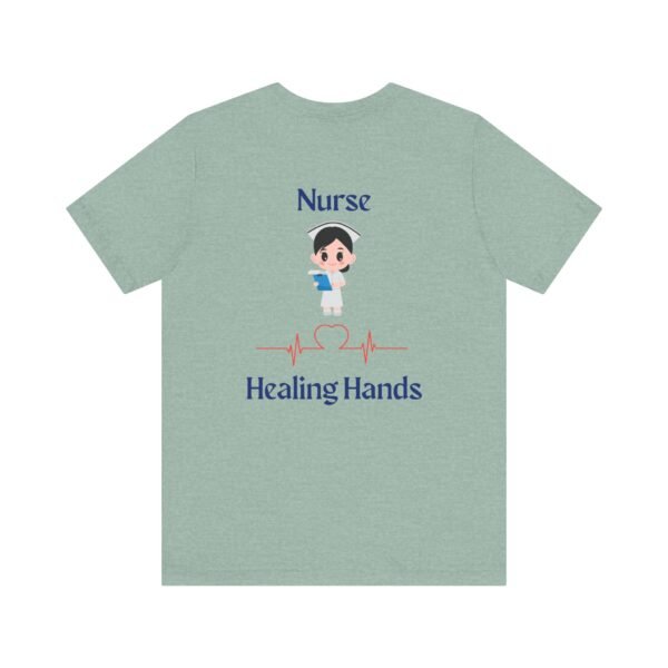Cute Nurse Healing Hands Tee, Nurse Gift, Healthcare Shirt, Medical Apparel, Appreciation Day Gift, Birthday Present - Image 18