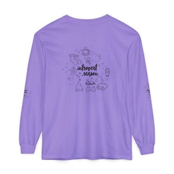 Unisex Long Sleeve T-Shirt - Cozy Autumn Vibes, Perfect for Fall Gatherings, Halloween, Thanksgiving, Gift for Friends, Casual Wear - Image 35