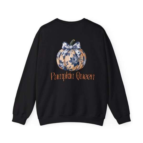 Fall Pumpkin Queen Crewneck Sweatshirt | Cozy Autumn Apparel | Halloween Gift | Seasonal Fashion | Unisex Sweatshirt - Image 8