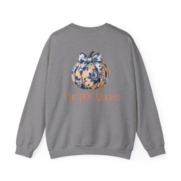 Fall Pumpkin Queen Crewneck Sweatshirt | Cozy Autumn Apparel | Halloween Gift | Seasonal Fashion | Unisex Sweatshirt - Image 17