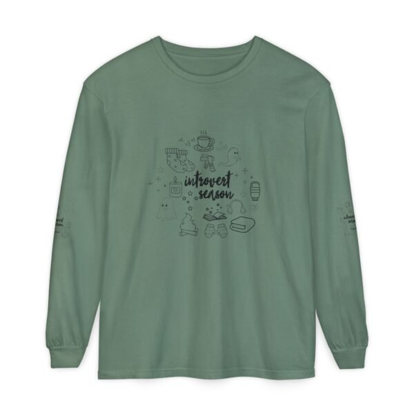 Unisex Long Sleeve T-Shirt - Cozy Autumn Vibes, Perfect for Fall Gatherings, Halloween, Thanksgiving, Gift for Friends, Casual Wear - Image 19