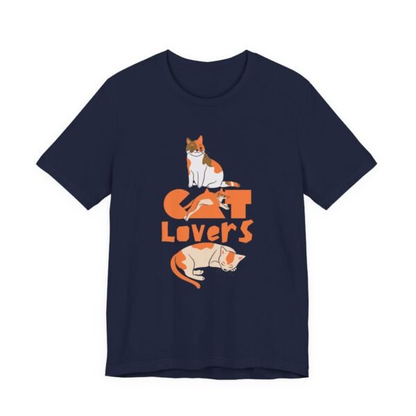 Cat Lovers Unisex Tee - Perfect Gift for Cat Parent, Pet Lover's Shirt, Animal Lover Gift, Casual Wear, Cat-Themed Apparel - Image 27