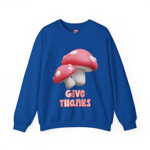 Cozy Mushroom Thankfulness Sweatshirt | Unisex Crewneck, Casual Fall Fashion, Thanksgiving Gift, Cozy Autumn Apparel, Trendy Lounge Wear - Image 22