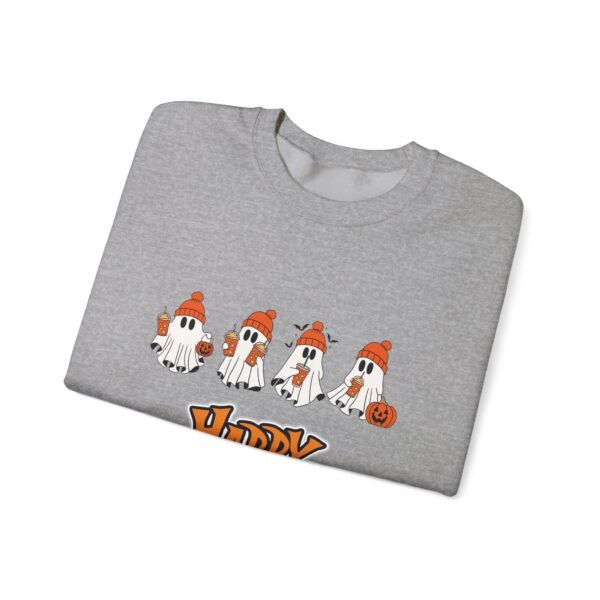 Halloween Ghost Crewneck – Cozy Unisex Fall Sweatshirt - Image 11