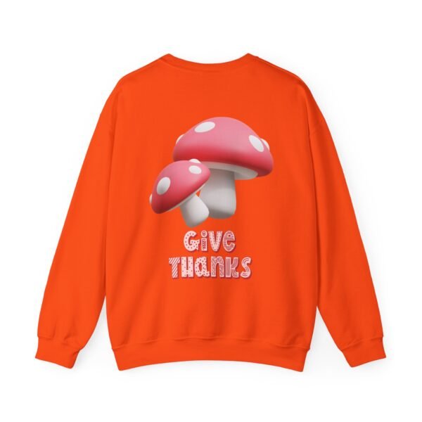 Cozy Mushroom Thankfulness Sweatshirt | Unisex Crewneck, Casual Fall Fashion, Thanksgiving Gift, Cozy Autumn Apparel, Trendy Lounge Wear - Image 11