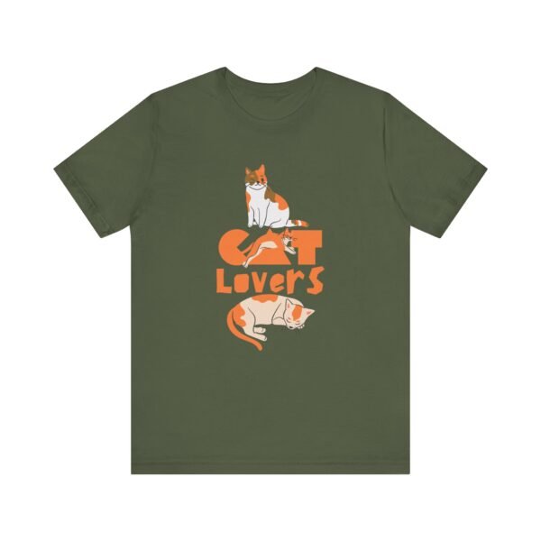 Cat Lovers Unisex Tee - Perfect Gift for Cat Parent, Pet Lover's Shirt, Animal Lover Gift, Casual Wear, Cat-Themed Apparel - Image 9