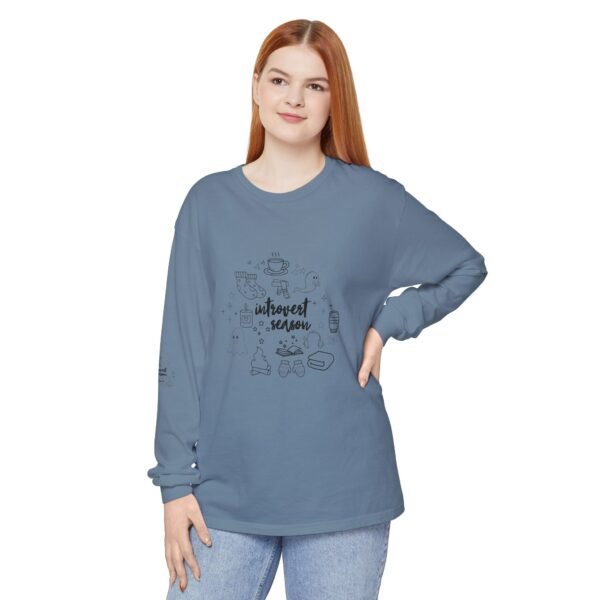 Unisex Long Sleeve T-Shirt - Cozy Autumn Vibes, Perfect for Fall Gatherings, Halloween, Thanksgiving, Gift for Friends, Casual Wear - Image 33