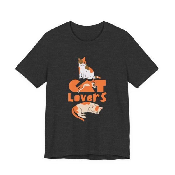 Cat Lovers Unisex Tee - Perfect Gift for Cat Parent, Pet Lover's Shirt, Animal Lover Gift, Casual Wear, Cat-Themed Apparel - Image 23