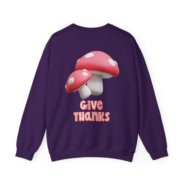 Cozy Mushroom Thankfulness Sweatshirt | Unisex Crewneck, Casual Fall Fashion, Thanksgiving Gift, Cozy Autumn Apparel, Trendy Lounge Wear - Image 29
