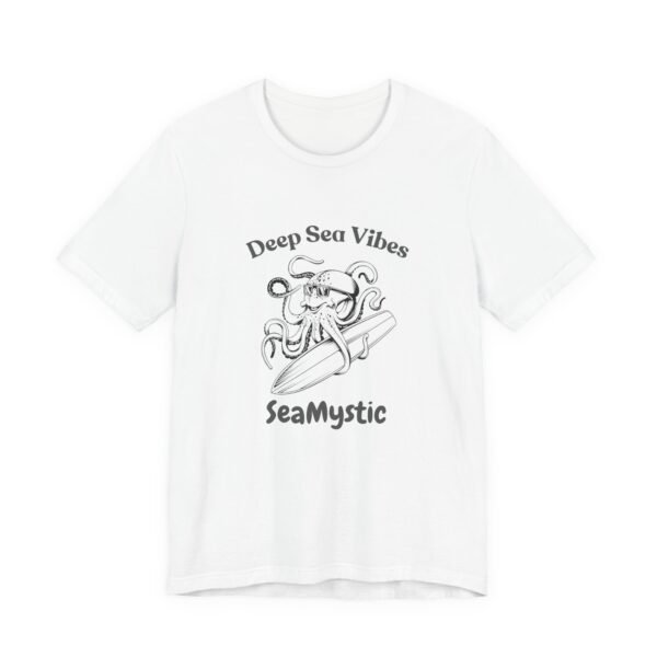 Deep Sea Vibes Unisex Tee | Ocean Lover Apparel, Beach Shirt, Casual Wear, Gift for Adventurers, Sea Theme T-Shirt - Image 3