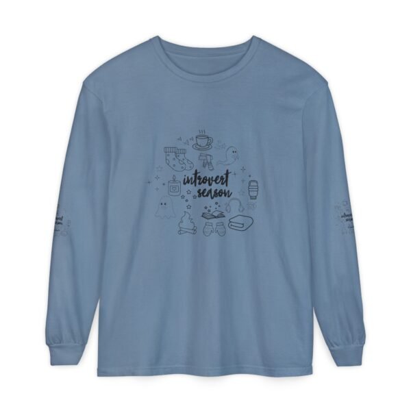 Unisex Long Sleeve T-Shirt - Cozy Autumn Vibes, Perfect for Fall Gatherings, Halloween, Thanksgiving, Gift for Friends, Casual Wear - Image 31