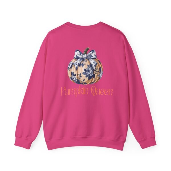 Fall Pumpkin Queen Crewneck Sweatshirt | Cozy Autumn Apparel | Halloween Gift | Seasonal Fashion | Unisex Sweatshirt - Image 38