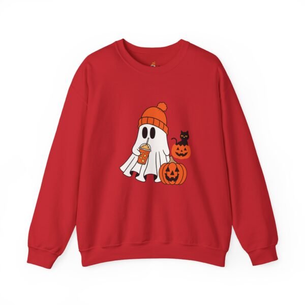 Halloween Ghost Crewneck Sweatshirt, Cozy Unisex Sweatshirt, Cute Ghost Design, Fall Fashion, Halloween Costume - Image 40