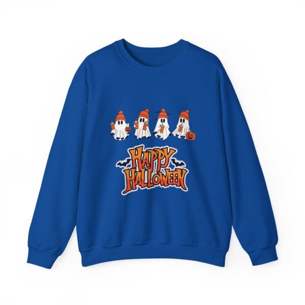 Halloween Ghost Crewneck – Cozy Unisex Fall Sweatshirt - Image 29