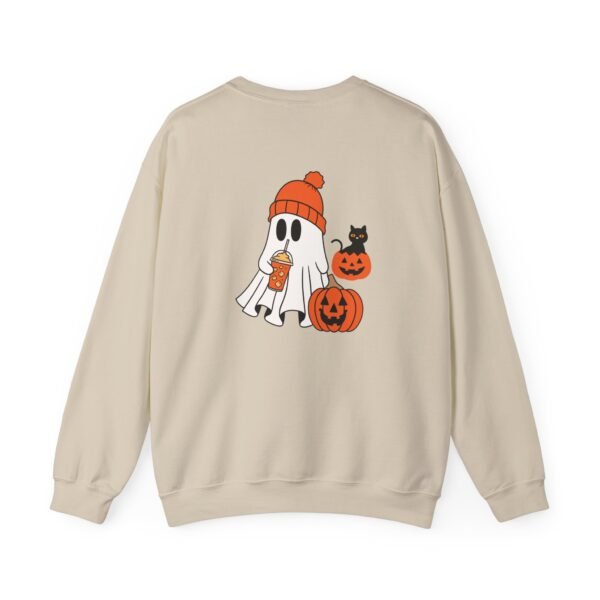 Halloween Ghost Crewneck Sweatshirt, Cozy Unisex Sweatshirt, Cute Ghost Design, Fall Fashion, Halloween Costume - Image 5