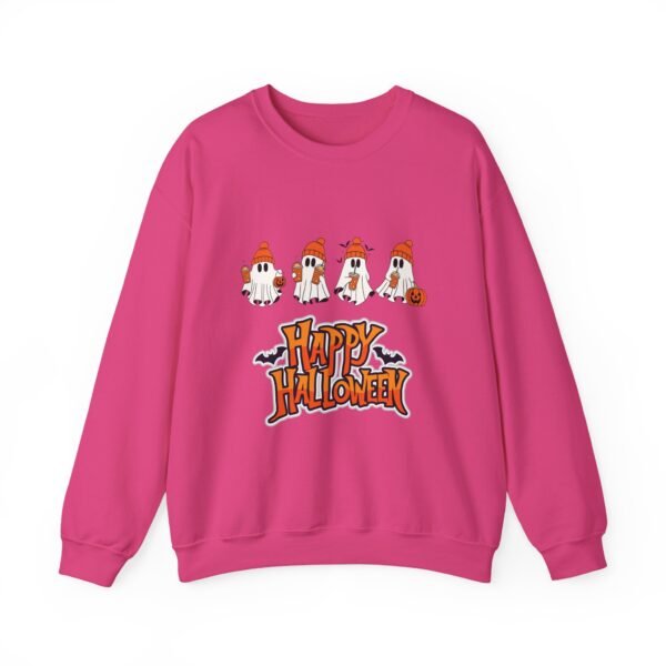 Halloween Ghost Crewneck – Cozy Unisex Fall Sweatshirt - Image 37