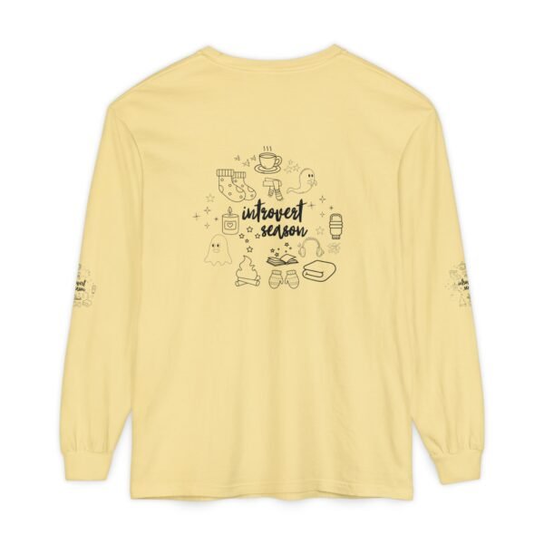 Unisex Long Sleeve T-Shirt - Cozy Autumn Vibes, Perfect for Fall Gatherings, Halloween, Thanksgiving, Gift for Friends, Casual Wear - Image 14