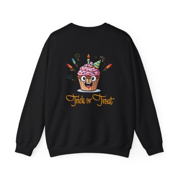Cute Halloween Sweatshirt, Unisex Trick or Treat Crewneck, Fun Fall Apparel, Cozy Halloween Gift, Party Sweatshirt, October Fashion - Image 5