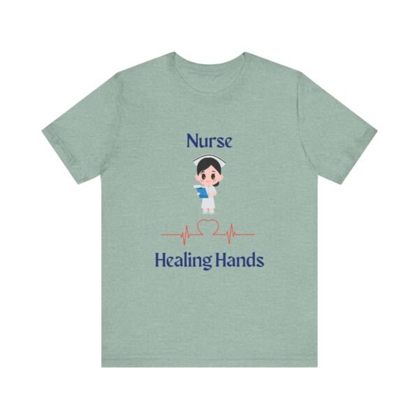 Cute Nurse Healing Hands Tee, Nurse Gift, Healthcare Shirt, Medical Apparel, Appreciation Day Gift, Birthday Present - Image 17
