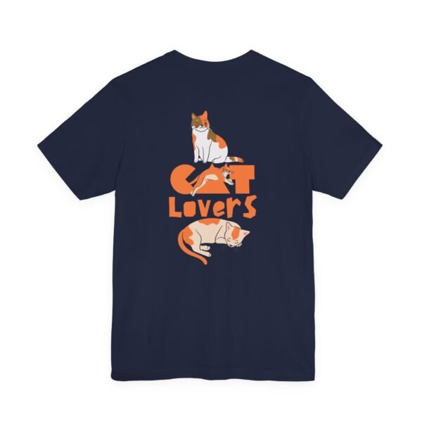 Cat Lovers Unisex Tee - Perfect Gift for Cat Parent, Pet Lover's Shirt, Animal Lover Gift, Casual Wear, Cat-Themed Apparel - Image 28