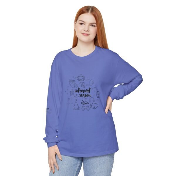 Unisex Long Sleeve T-Shirt - Cozy Autumn Vibes, Perfect for Fall Gatherings, Halloween, Thanksgiving, Gift for Friends, Casual Wear - Image 30