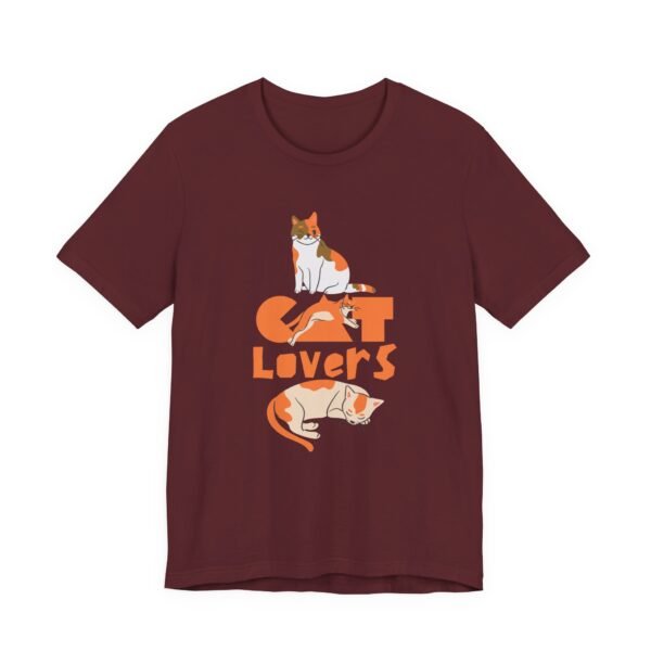 Cat Lovers Unisex Tee - Perfect Gift for Cat Parent, Pet Lover's Shirt, Animal Lover Gift, Casual Wear, Cat-Themed Apparel - Image 31