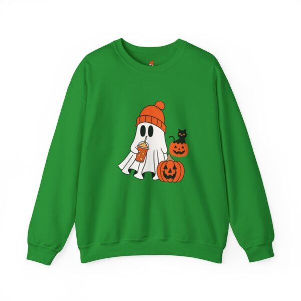 Halloween Ghost Crewneck Sweatshirt, Cozy Unisex Sweatshirt, Cute Ghost Design, Fall Fashion, Halloween Costume - Image 22