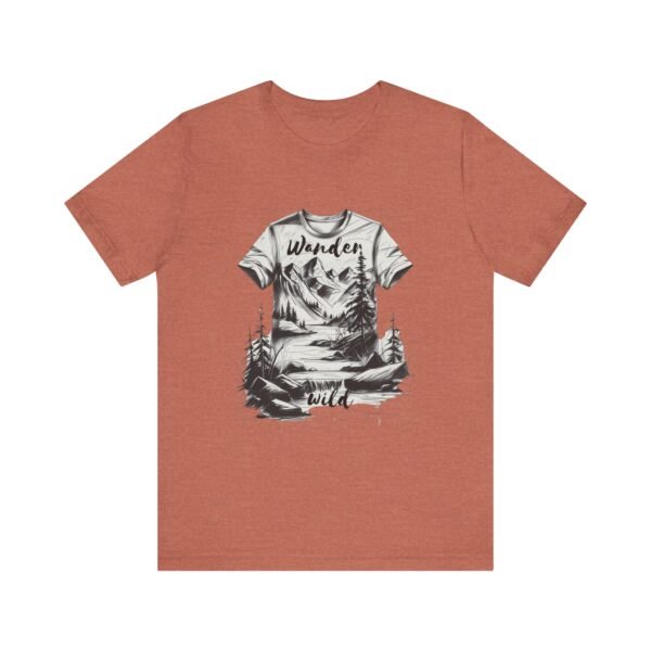 Adventure Tee for Nature Lovers | Explore the Wilderness, Camping T-Shirt, Travel Shirt, Gift for Hikers, Unisex Outdoor Apparel - Image 5