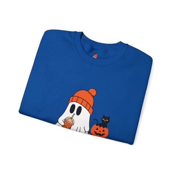 Halloween Ghost Crewneck Sweatshirt, Cozy Unisex Sweatshirt, Cute Ghost Design, Fall Fashion, Halloween Costume - Image 33