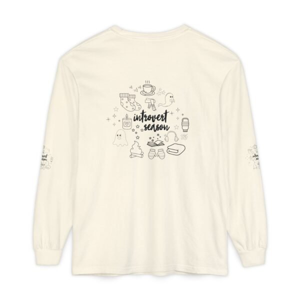 Unisex Long Sleeve T-Shirt - Cozy Autumn Vibes, Perfect for Fall Gatherings, Halloween, Thanksgiving, Gift for Friends, Casual Wear - Image 8