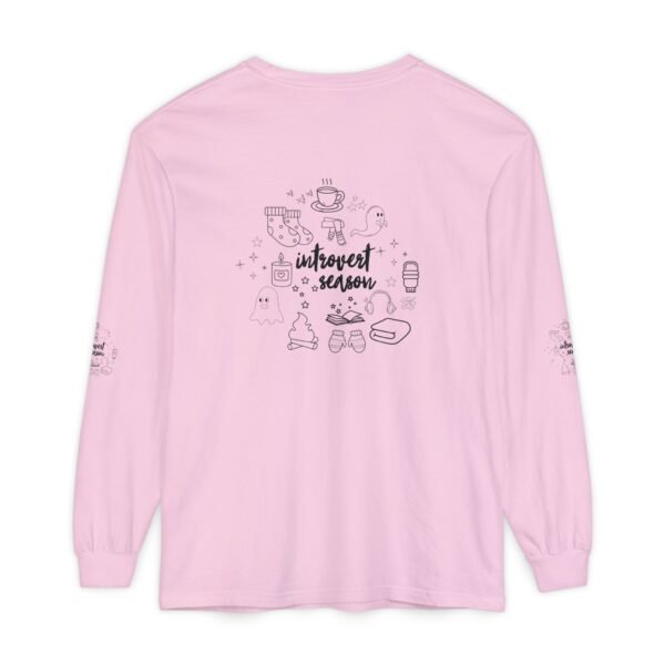 Unisex Long Sleeve T-Shirt - Cozy Autumn Vibes, Perfect for Fall Gatherings, Halloween, Thanksgiving, Gift for Friends, Casual Wear - Image 41
