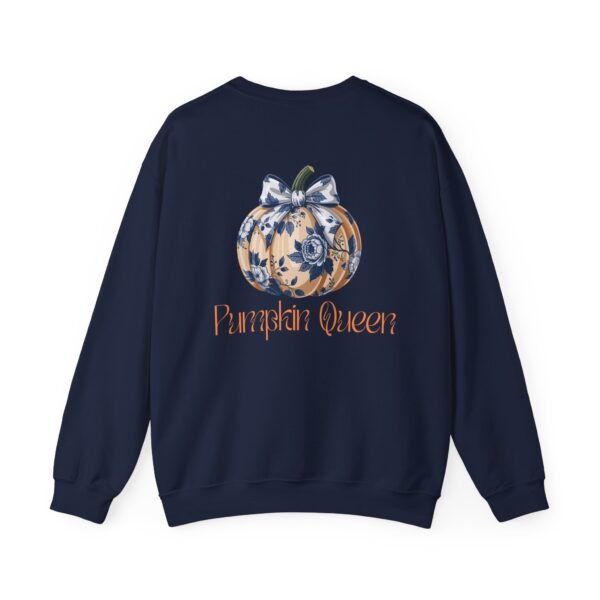 Fall Pumpkin Queen Crewneck Sweatshirt | Cozy Autumn Apparel | Halloween Gift | Seasonal Fashion | Unisex Sweatshirt - Image 29