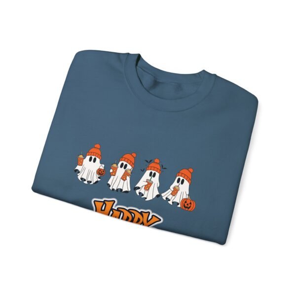 Halloween Ghost Crewneck – Cozy Unisex Fall Sweatshirt - Image 27