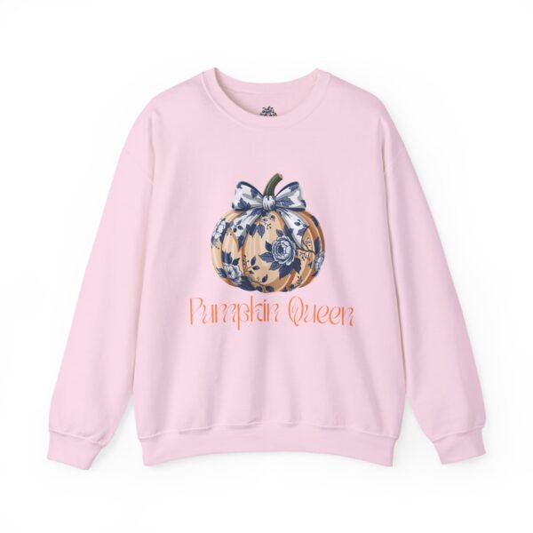 Fall Pumpkin Queen Crewneck Sweatshirt | Cozy Autumn Apparel | Halloween Gift | Seasonal Fashion | Unisex Sweatshirt - Image 34