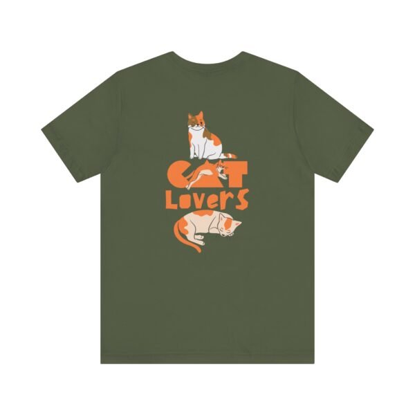Cat Lovers Unisex Tee - Perfect Gift for Cat Parent, Pet Lover's Shirt, Animal Lover Gift, Casual Wear, Cat-Themed Apparel - Image 10