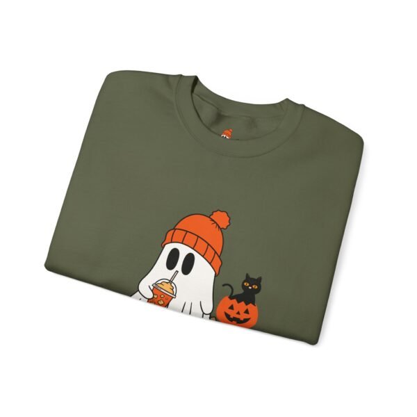 Halloween Ghost Crewneck Sweatshirt, Cozy Unisex Sweatshirt, Cute Ghost Design, Fall Fashion, Halloween Costume - Image 21