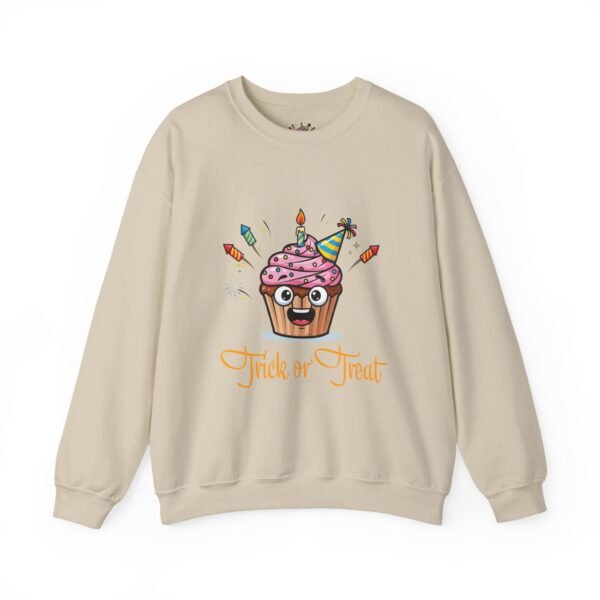 Cute Halloween Sweatshirt, Unisex Trick or Treat Crewneck, Fun Fall Apparel, Cozy Halloween Gift, Party Sweatshirt, October Fashion - Image 7
