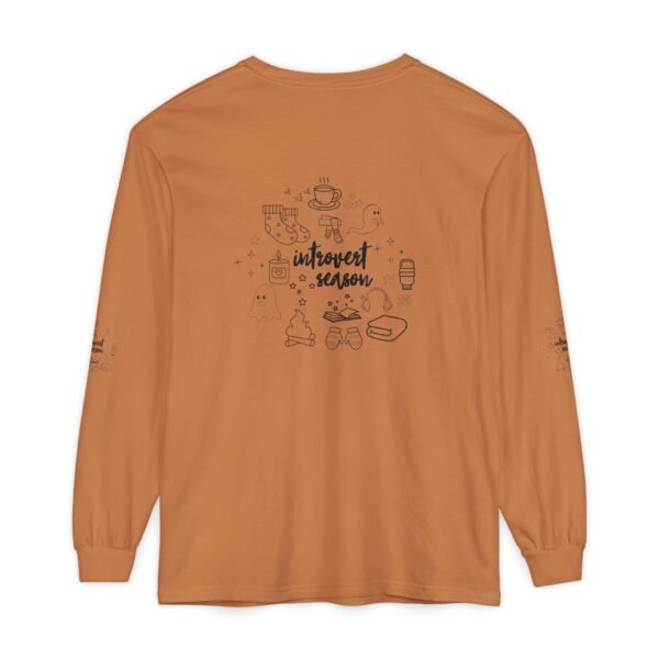 Unisex Long Sleeve T-Shirt - Cozy Autumn Vibes, Perfect for Fall Gatherings, Halloween, Thanksgiving, Gift for Friends, Casual Wear - Image 11